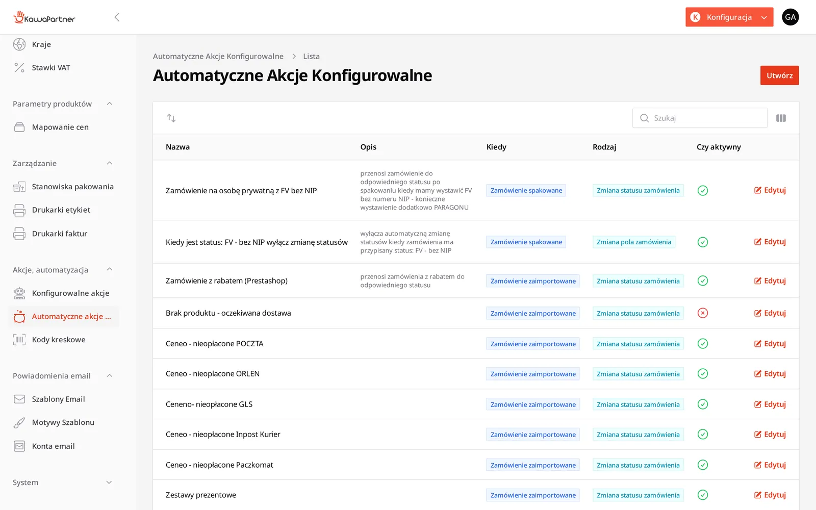 Automation – ERP Kawapartner
