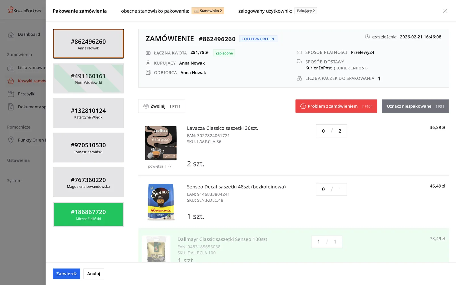 Scanning products – ERP Kawapartner