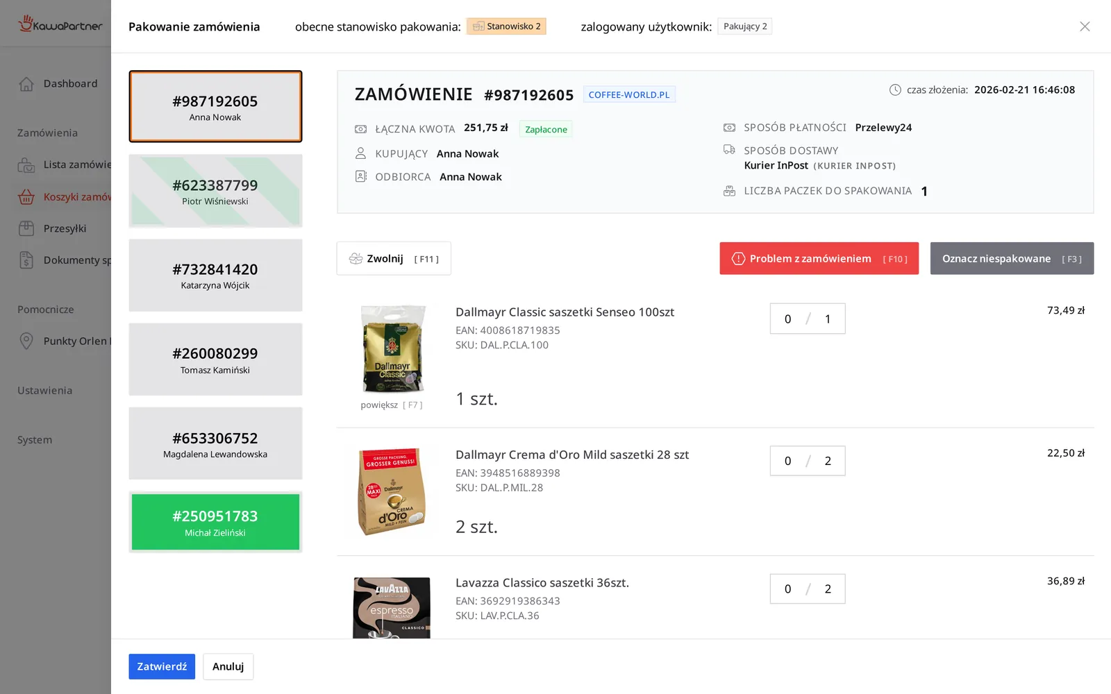 Next order – ERP Kawapartner