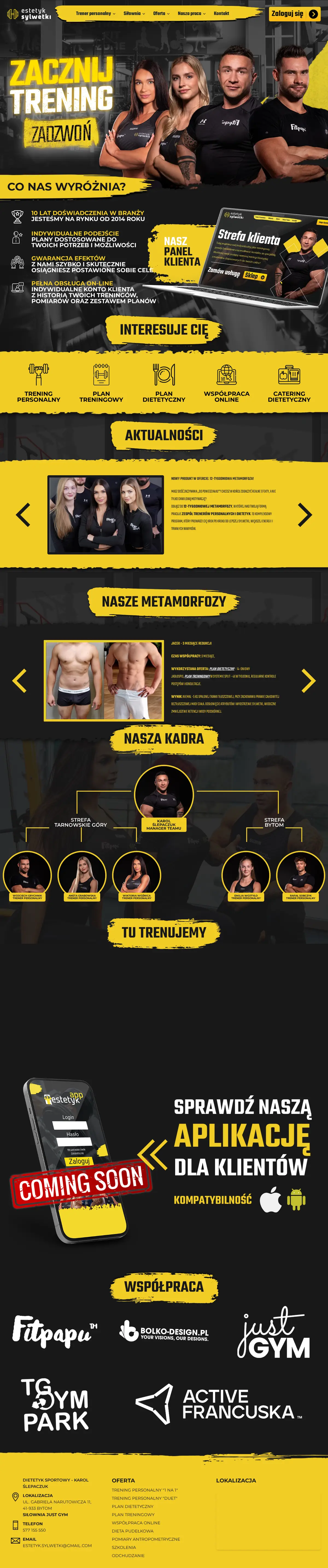 Full page preview of Estetyk Sylwetki