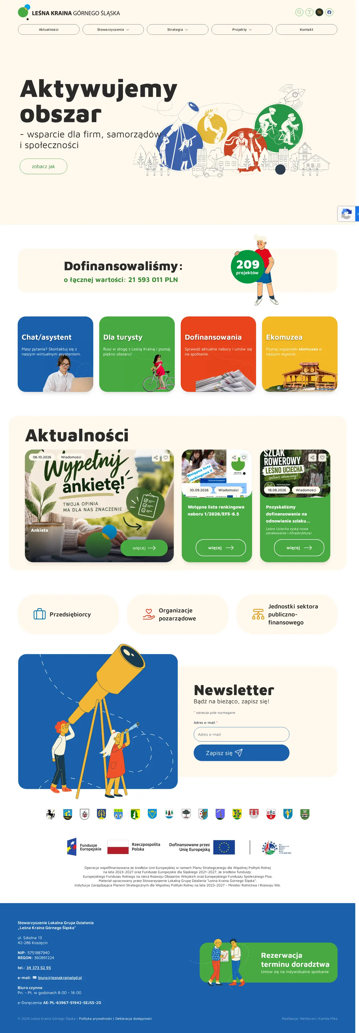 Full page preview of Leśna Kraina Górnego Śląska