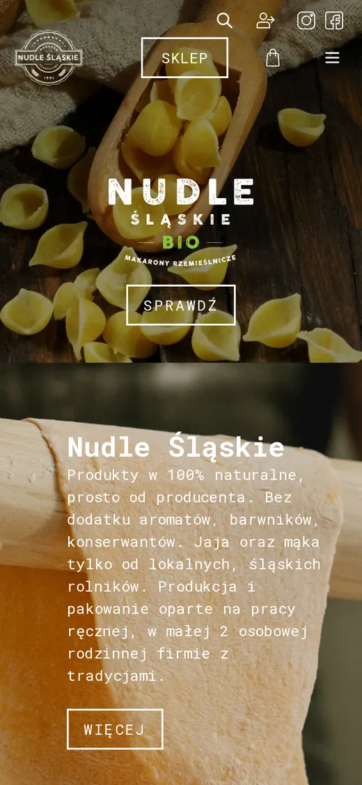 Mobile version of Nudle Śląskie