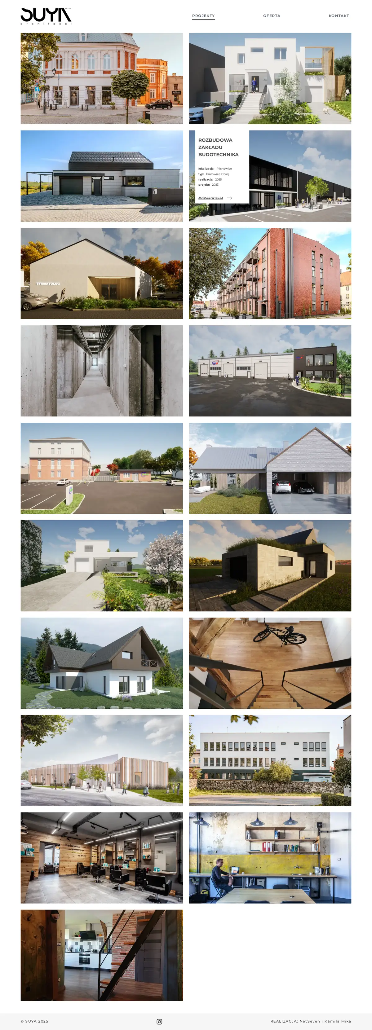 Full page preview of SUYA Architekci